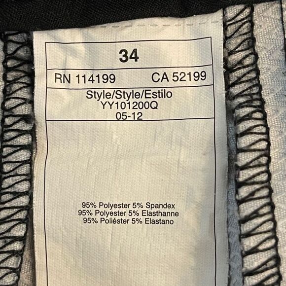 Quiksilver Blue and Gray Plaid Men's Flat Front Shorts - Picture 3 of 7